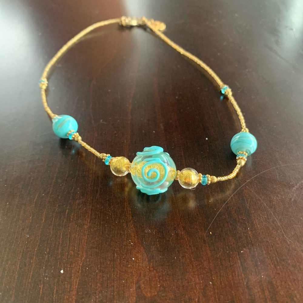 Antonio Vaccari Murano Glass Necklace